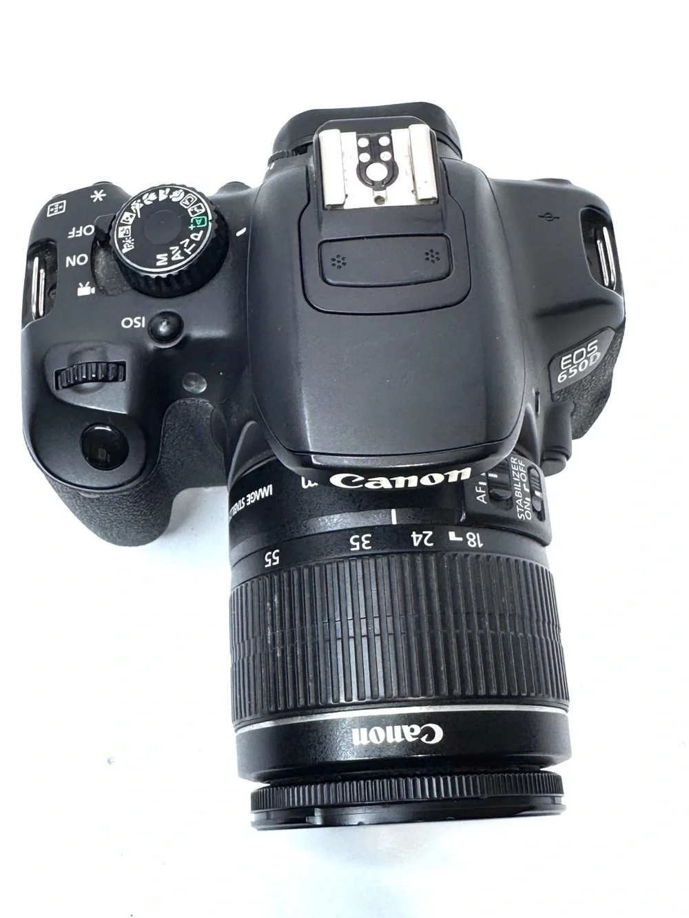 Canon EOS Rebel T4i / EOS 650D DSLR Camera with Canon EF-S 18-55mm Lens